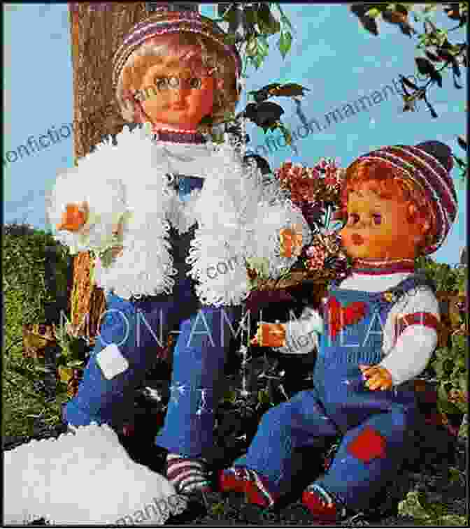 A Doll Wearing Dolly's Loopy Jacket, Looking Cozy And Stylish Dollys Loopy Jacket Knitting Pattern
