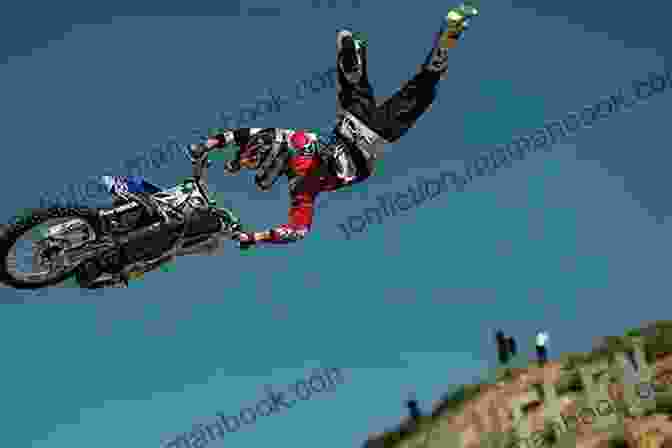 A Freestyle Motocross Rider Soaring Through The Air During A Backflip. Xtreme Limits (Xtreme Ops 8)