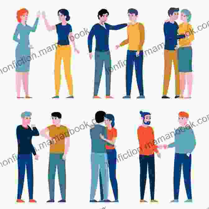 A Photo Of People Greeting Each Other With The Phrase French Conversation ( Blokehead Easy Study Guide)