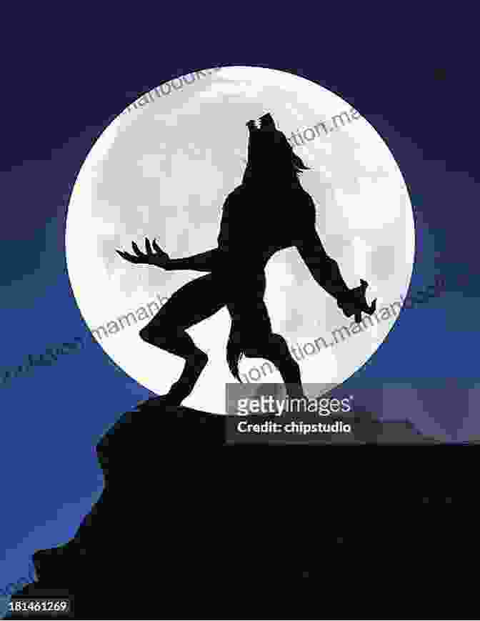 A Silhouette Of A Werewolf Howling At The Moon Against The Backdrop Of The Chicago Skyline Werewolves Of Chicago 3 (Chicago Wolf Shifters)
