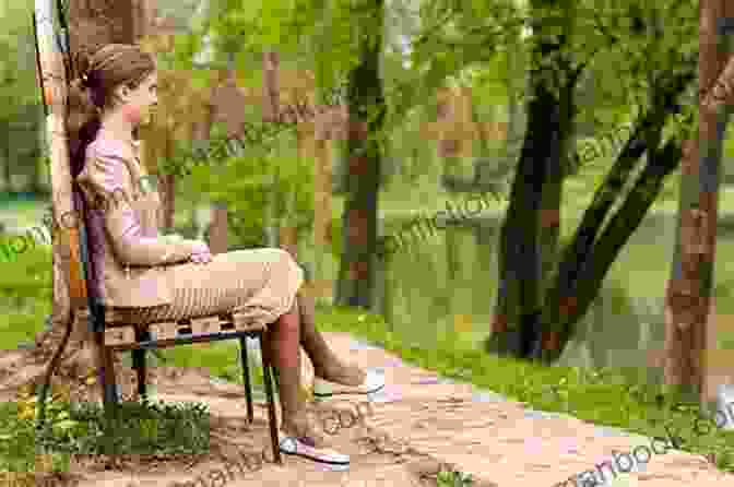 A Woman Sitting On A Bench In A Park, Looking Out At The Water. She Is Surrounded By Trees And Flowers. Forever Changed: An Inspirational Short Memoir Of Grief Trauma And Recovery