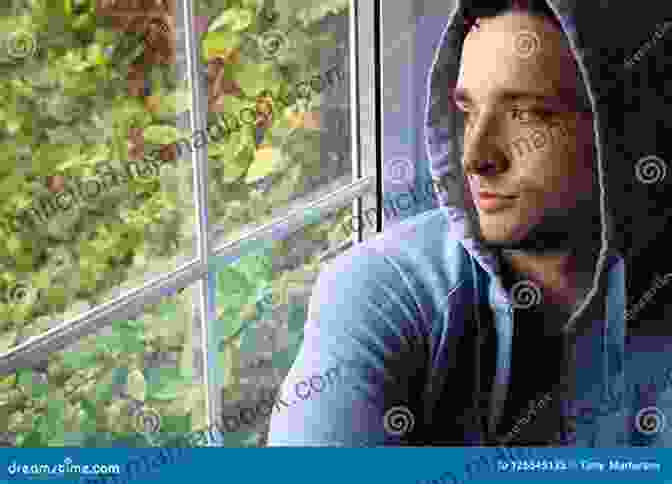 A Young Brandon Santiago, Gazing Out Of A Window With A Distant Look In His Eyes. Tales Of Outcast #5 Brandon Santiago
