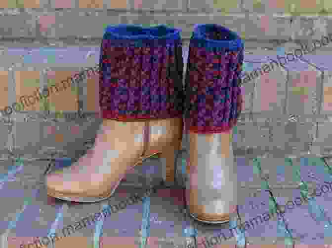 Crochet Boot Cuffs With Simple Ribbed Stitch Boot Cuffs Easy Crochet Pattern