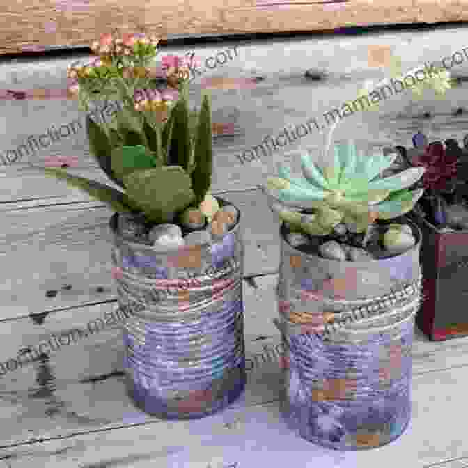 DIY Metal Can Planter 100 Things To Recycle And Make (Crafty Makes)