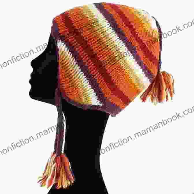 Intricate Horsey Earflap Hat With Horsehair Tassels And Vibrant Tibetan Wool Details Horsey Earflap Hat Om Krishna Uprety