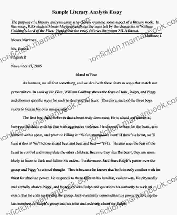 Literary Analysis Essay 30 Awesome EFL/ESL Writing Projects