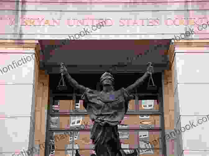 Statue Of Justice Michael III Outside A Courthouse III Justice Michael (The Chronicles Of Justice Bell 3)