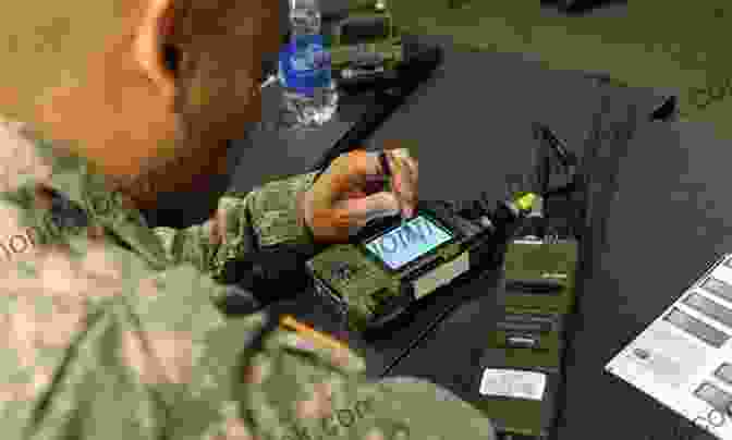Team Blackout Member Using Encrypted Radio Communication Device And GPS Navigation System Merciless Survival (SEAL Team Blackout)